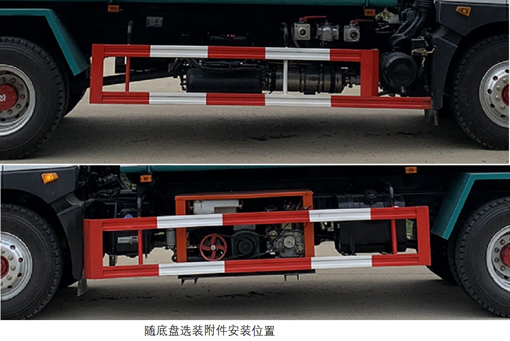 东风11方护栏清洗车